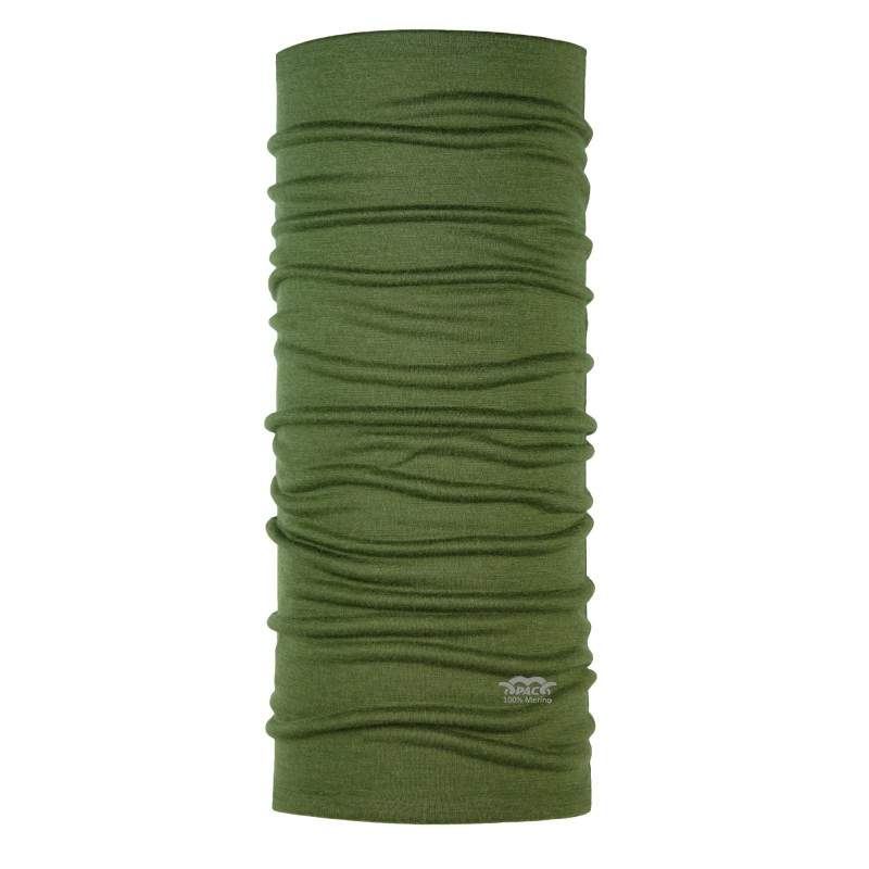 Scalda collo bandana verde merino PAC