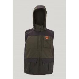 Gilet RS Hunting LV601 elasticizzato tecnico verde