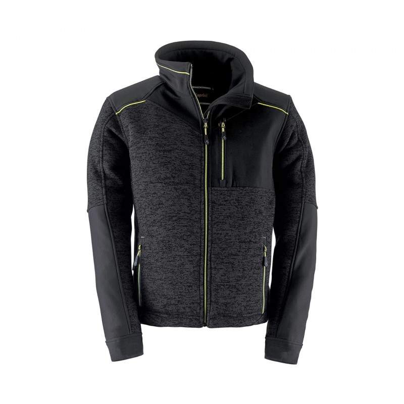 Giacca in pile Kapriol Dynamic grigia