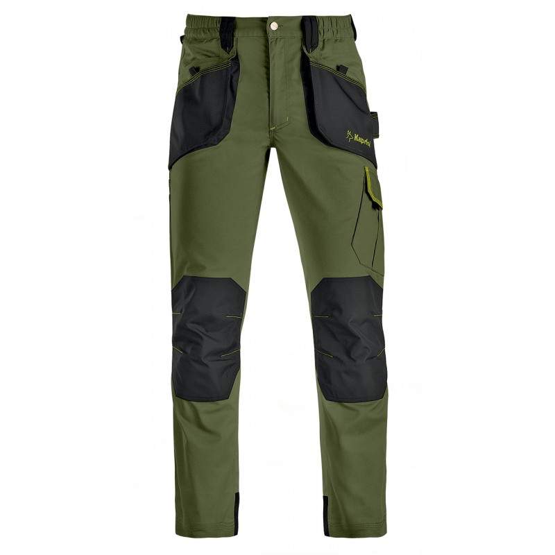Pantaloni Kapriol SliK verde