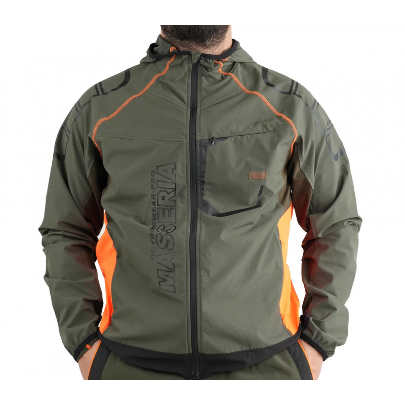 Giacca Masseria Light Softshell Illinois 62 Arancione Giacca Masseria Light Softshell Illinois 62 Arancione