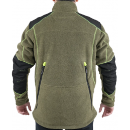 Giacca Masseria Fleece New Orleans Verde fluo Giacca Masseria Fleece New Orleans Verde fluo