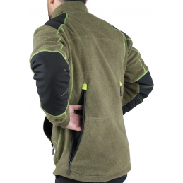 Giacca Masseria Fleece New Orleans Verde fluo Giacca Masseria Fleece New Orleans Verde fluo