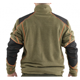 Giacca Masseria Fleece New Orleans Arancio fluo Giacca Masseria Fleece New Orleans Arancio fluo