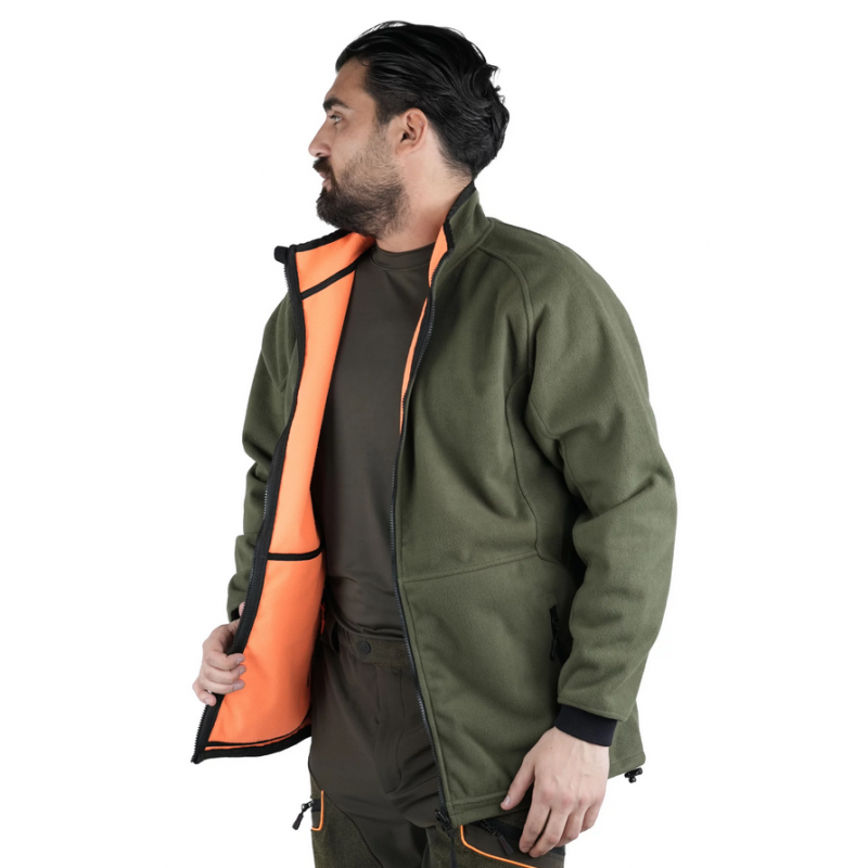 Giacca Masseria in Pile Vient Double Face 330