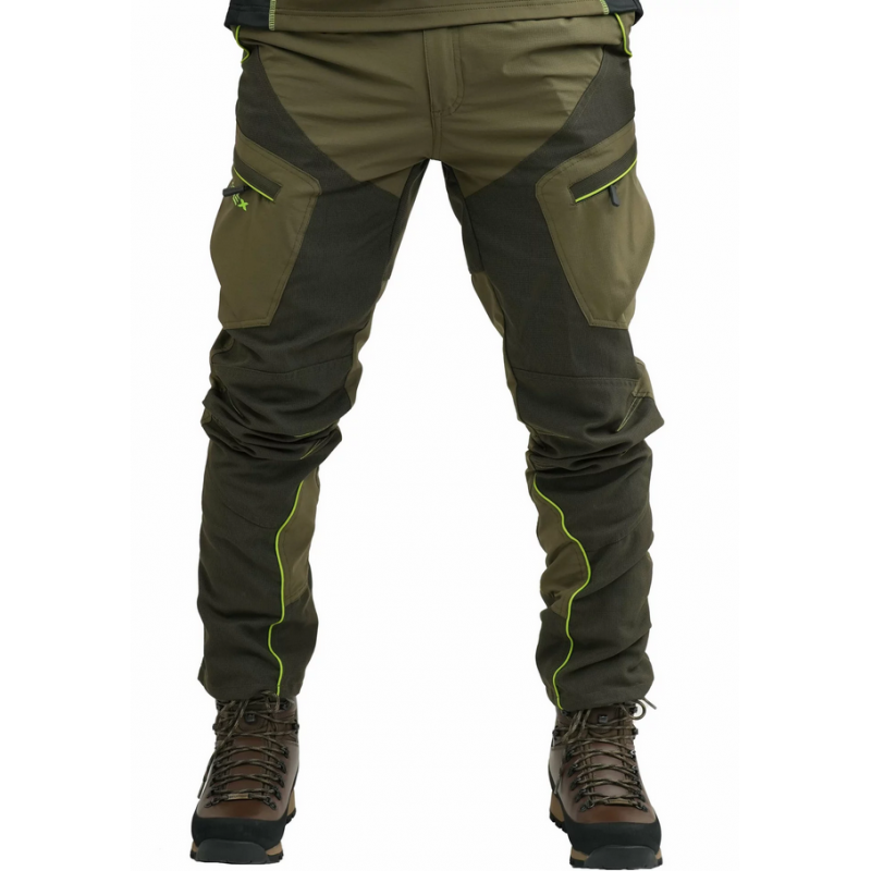 Pantaloni Masseria M-Tex 74 Verde fluo