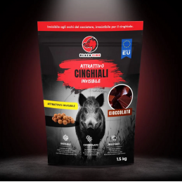 Attrattivo per cinghiali Black Fire INVISIBLE - Cioccolato