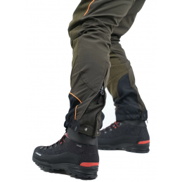 Pantalone Masseria 4way stretch verde arancio 19