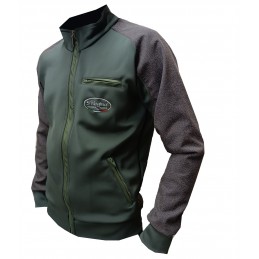 Felpa Safari elasticizzata e termica con maniche in KEVLAR