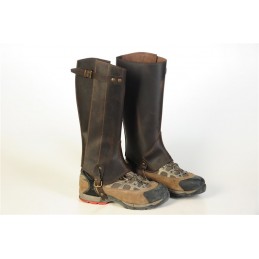 Ghetta in cuoio effetto vintage