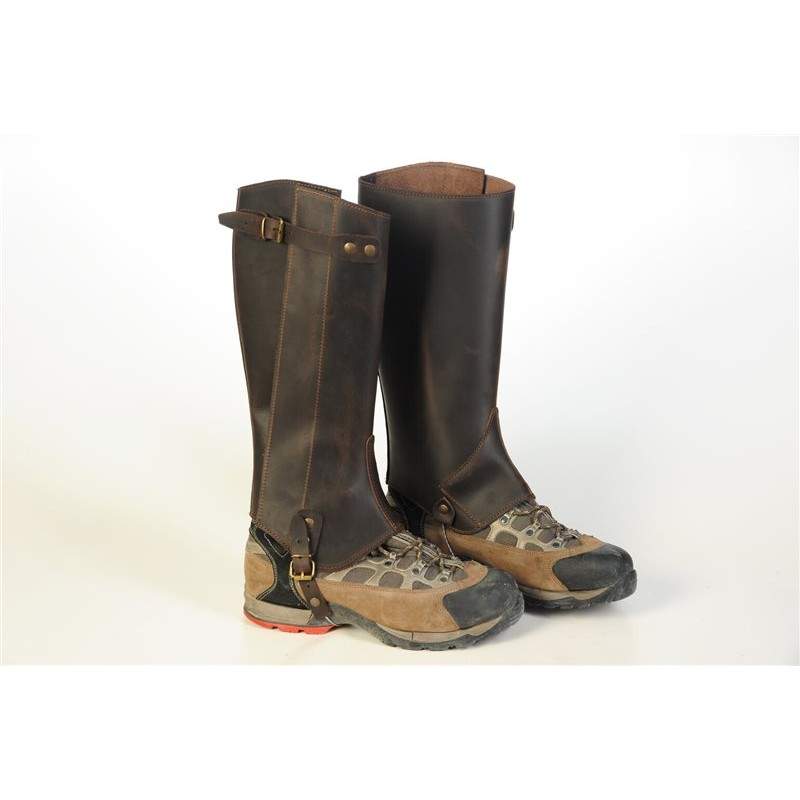 Ghetta in cuoio effetto vintage