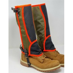 Ghetta in Cordura verde e PU-Tek