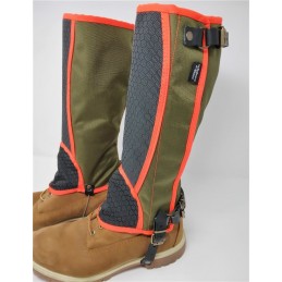 Ghetta in Cordura verde e PU-Tek