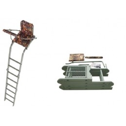 Altana a scala in alluminio TREE STAND