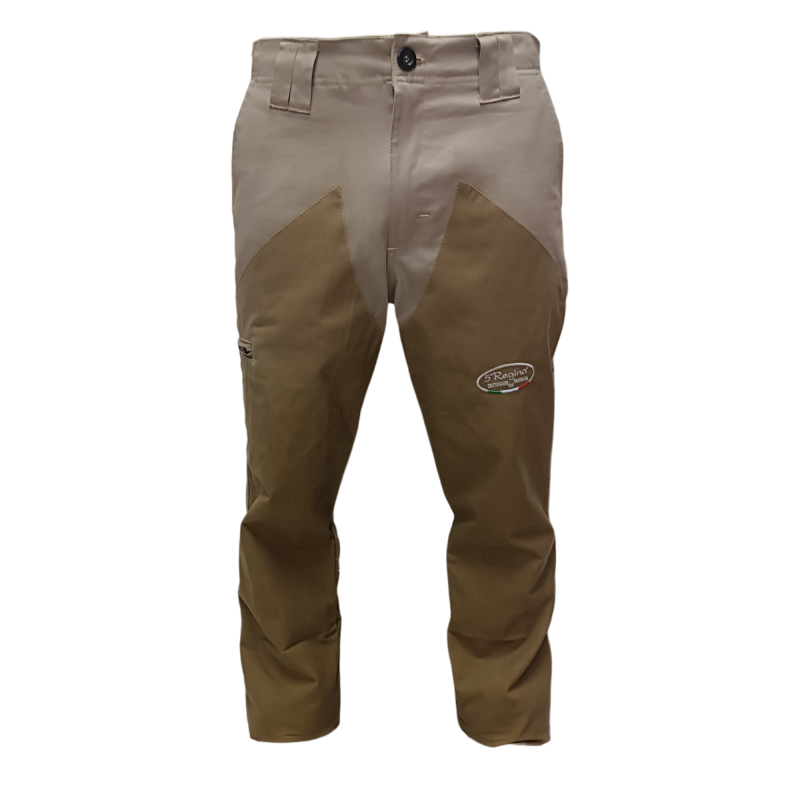 Pantaloni Quinta Regina Woodcock "EVO" in cotone cerato