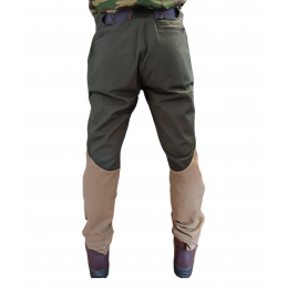 Pantaloni Quinta Regina Woodcock "EVO" in cotone cerato