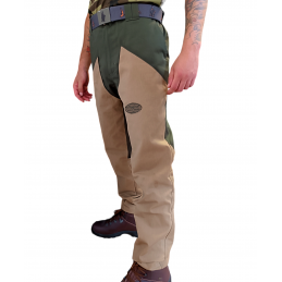 Pantaloni Quinta Regina Woodcock "EVO" in cotone cerato