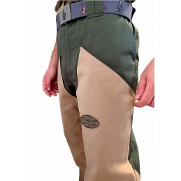 Pantaloni Quinta Regina Woodcock "EVO" in cotone cerato