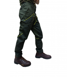 Pantaloni Quinta Regina Woodcock "EVO" in cotone cerato