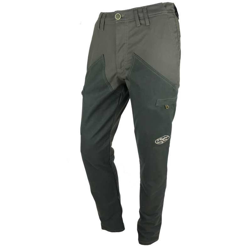 Pantaloni Quinta Regina Woodcock "EVO" in cotone cerato