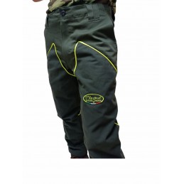 Pantaloni Quinta Regina Woodcock "EVO" in cotone cerato