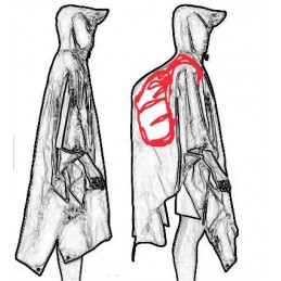 Poncho impermeabile Konus LAXO