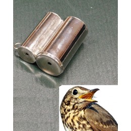 Richiamo per tordo a due uscite