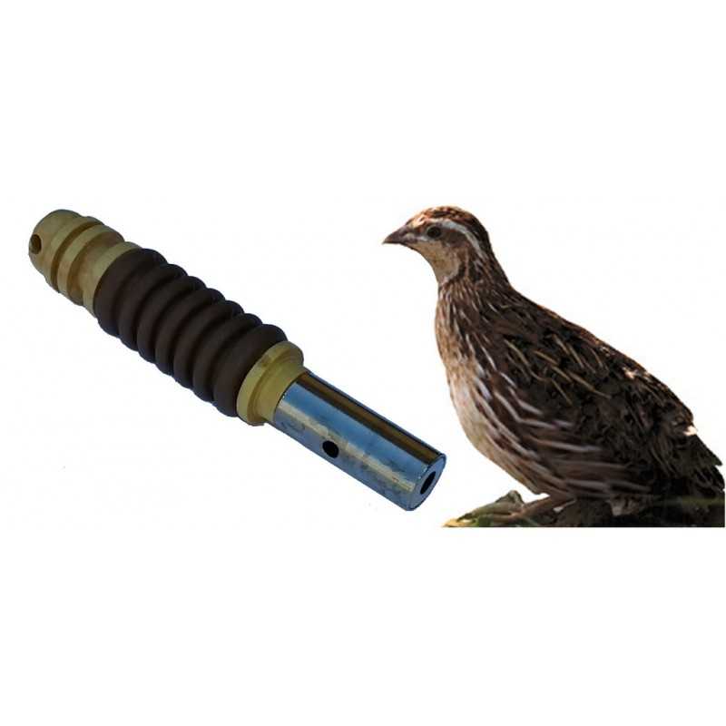 Richiamo per quaglia femmina a mantice