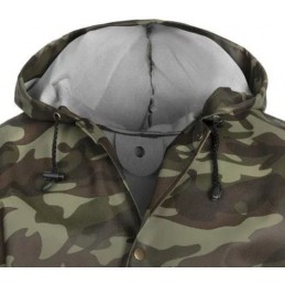 Giaccone PROS AJ impermeabile 3/4 FISHARP con cerniera superdry