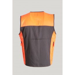 Gilet RS Hunting LV740 in misto cotone arancio