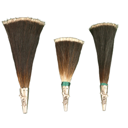 Gamsbart spilla porta ciuffo - camoscio h 11 Gamsbart spilla porta ciuffo - camoscio h 11