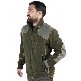 Giacca in Pile Masseria Con Rinforzi VA Giacca in Pile Masseria Con Rinforzi VA