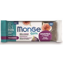 Barretta Monge Gift Fruits Bars per Cani all'Anatra con Fichi