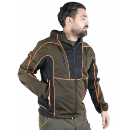 Giacca Caccia Microshell Masseria Zip Lunga 63