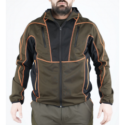 Giacca Caccia Microshell Masseria Zip Lunga 63