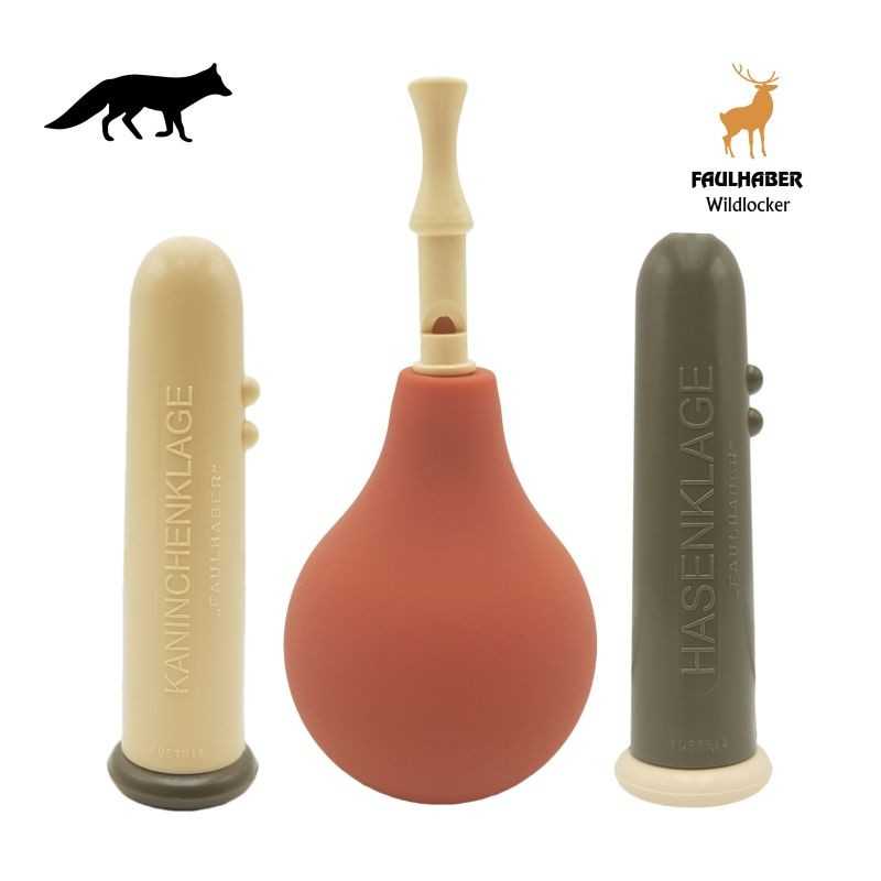 Cofanetto richiami per volpe Faulhaber x3