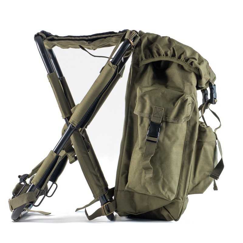 Zaino Redolfi con sgabello metallico