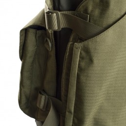 Trisacca RA verde con inserti arancio RA