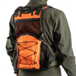 Trisacca RA verde con inserti arancio RA