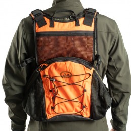 Trisacca RA verde con inserti arancio RA