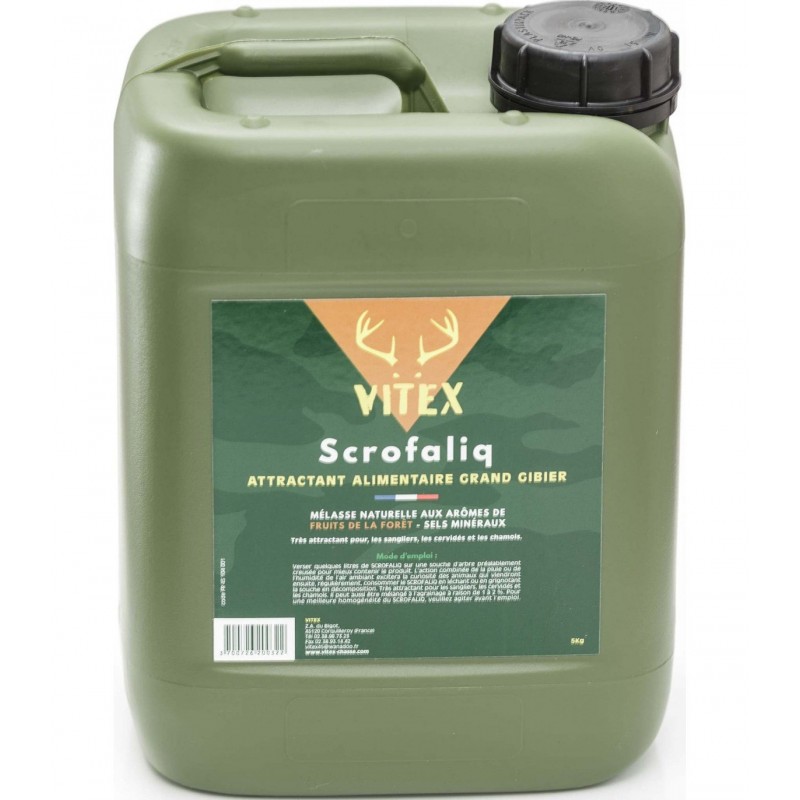 SCROFALIQ – ATTRATTIVO 5 alla MELASSA specifico per UNGULATI