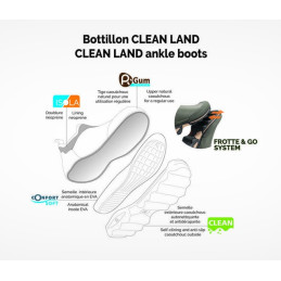Scarpa Stivali Rouchette Clean Land Scarpa Stivali Rouchette Clean Land