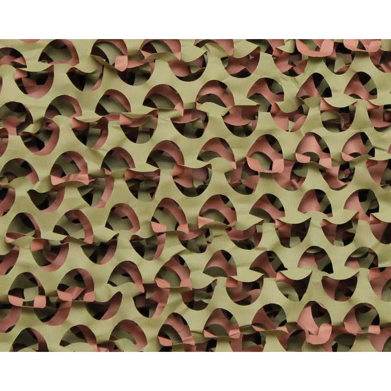 Rotolo di rete fogliata 78 m verde marrone