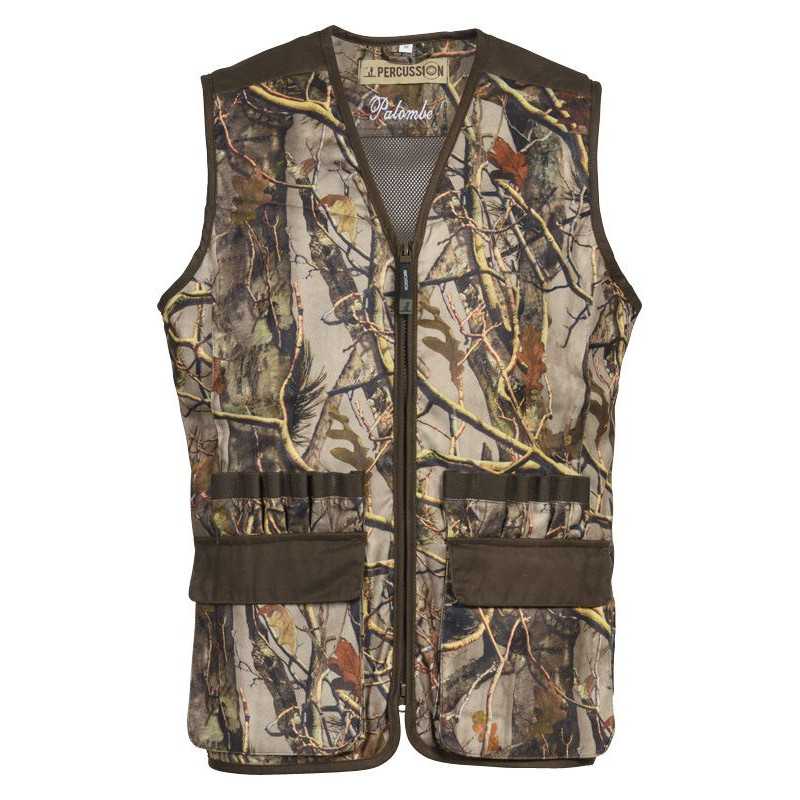 Gilet Percussion Palombe Ghostcamo Forest Evo