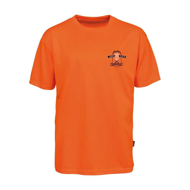 Maglietta T Shirt Percussion Arancione Maglietta T Shirt Percussion Arancione