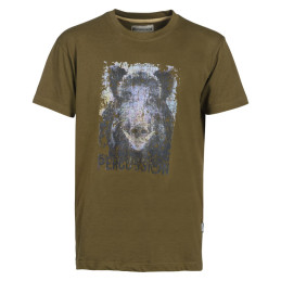 Maglietta T Shirt Percussion Cinghiale
