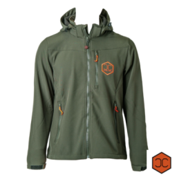 Giacca Capone Caccia Softshell Cinghiale verde