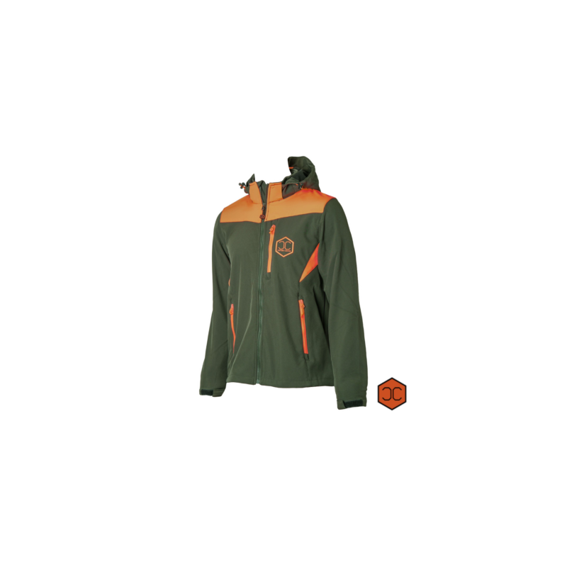 Giacca Capone Caccia Softshell Cinghiale HV