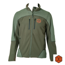 Giacca Capone Caccia Softshell Cervo Verde