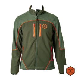 Giacca Capone Caccia Softshell arancio HV